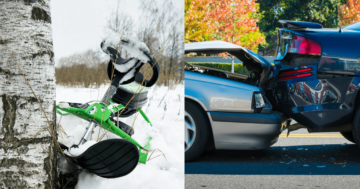 Snowmobile Accidents vs. Car Accidents in ON