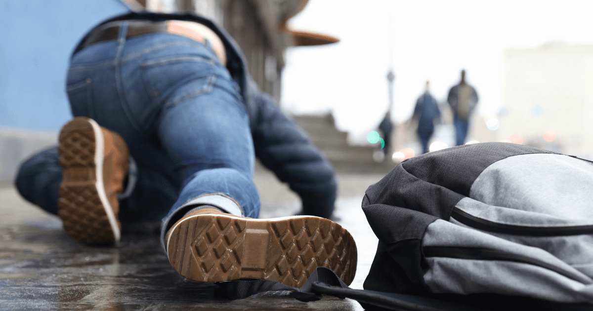 Slip and Fall on City Sidewalks