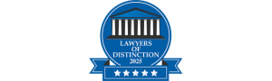 Lawyers of Distinction badge 2025